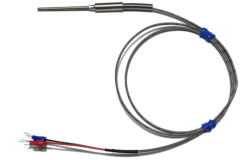 K-Type Thermocouple Probe with Spade/Fork Terminals