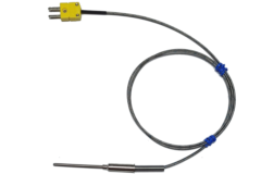 K-Type Thermocouple Probe with Mini-K Connector 50mm